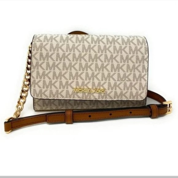 MICHAEL KORS Jet Set Travel Medium Phone Xbody Bag - Picture 1 of 9